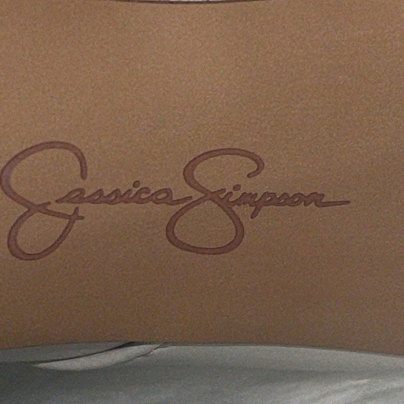 Light Grey Jessica Simpson Slouchy Ankle Booties. - Picture 8 of 17